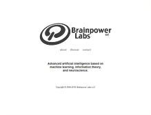 Tablet Screenshot of brainpowerlabs.com